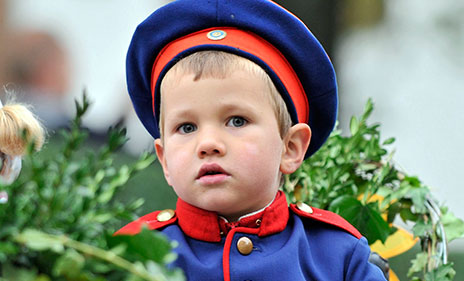 Kinderportrait Patriotentreffen